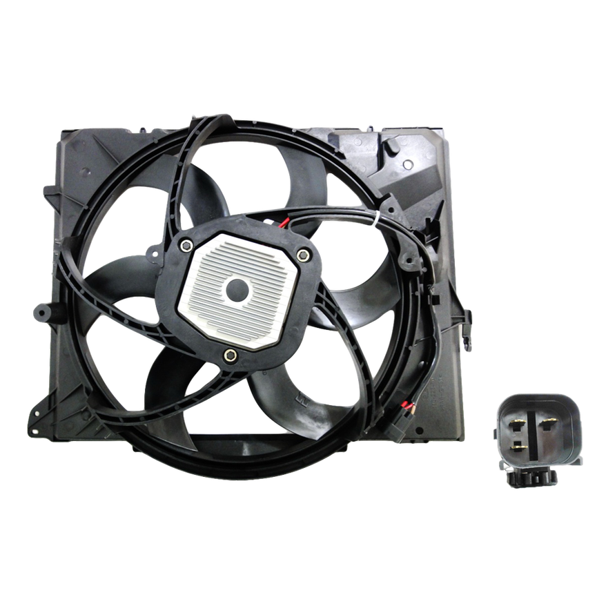 BMW 3 Series E90 E92 E93 Radiator Fan Assembly (5/2005 to 9/2012), Part 62061