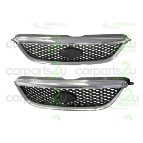 Grille for Ford Falcon BA/BF1 XT Futura 10/2002 to 8/2006, Chrome