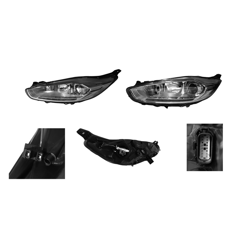 Ford Fiesta WZ Left Headlight (8/2013 to 2/2020), Part 61628