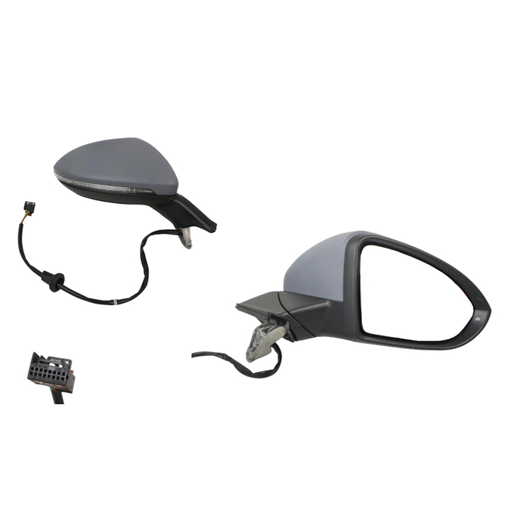 Honda City GM Right Front Door Mirror (1/2014 to 8/2021), Part 60476