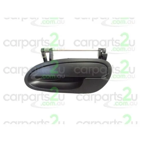 Left Rear Outer Door Handle Black for Holden Commodore VT VX VY VZ, Without Key Hole (9/1997 to 6/2006)