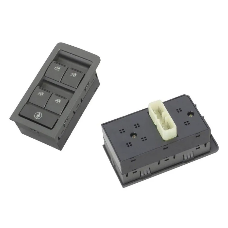 Holden Commodore VY VZ Window Switch, 4 Button Grey Base (9/2002 to 9/2007)