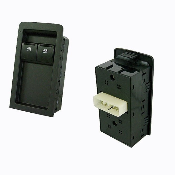 Holden Commodore VY VZ Utility Window Switch, 2 Button Grey Base (9/2002 to 9/2007)