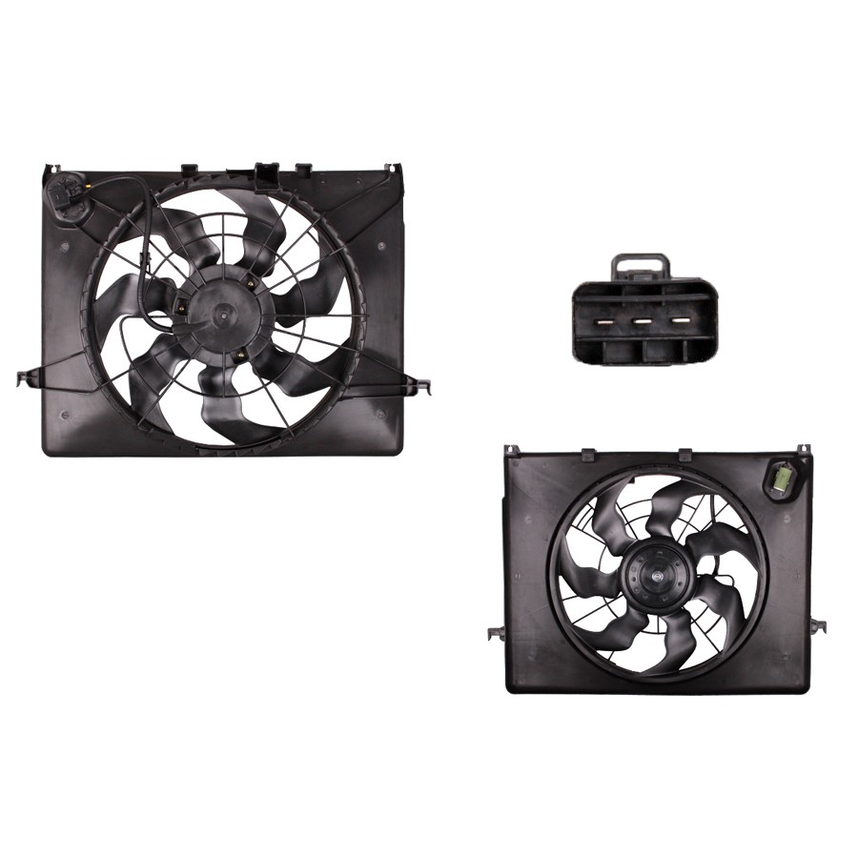 Hyundai i45 YF Radiator Fan Assembly (5/2010 to 1/2013)