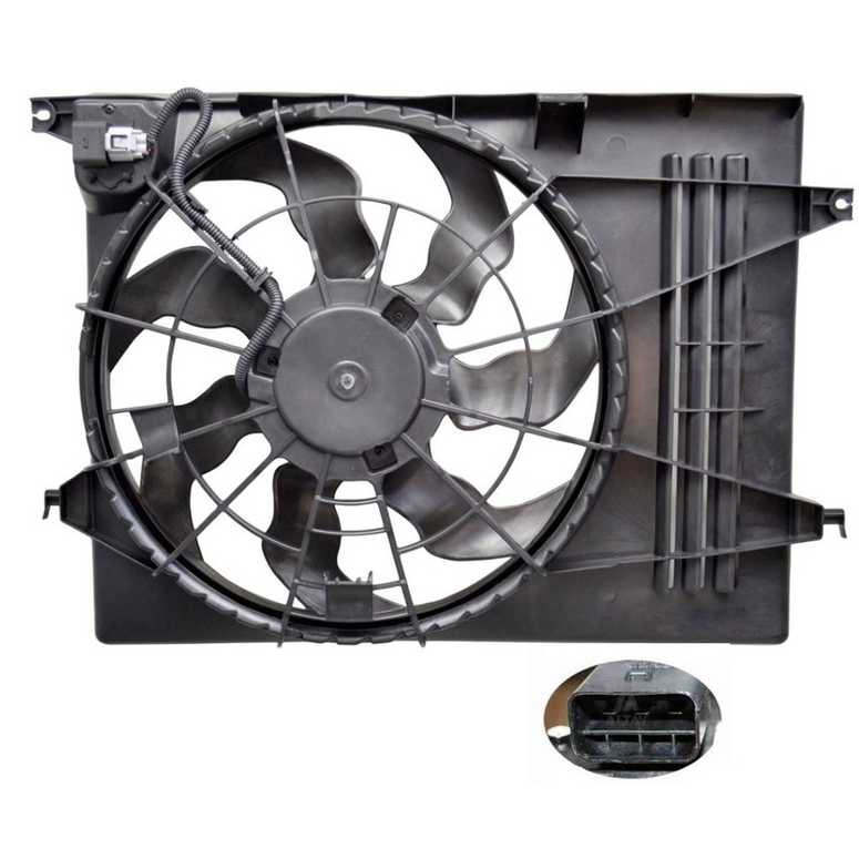 Hyundai ix35 LM Radiator Fan Assembly (2/2010 to 5/2015), Part 62033