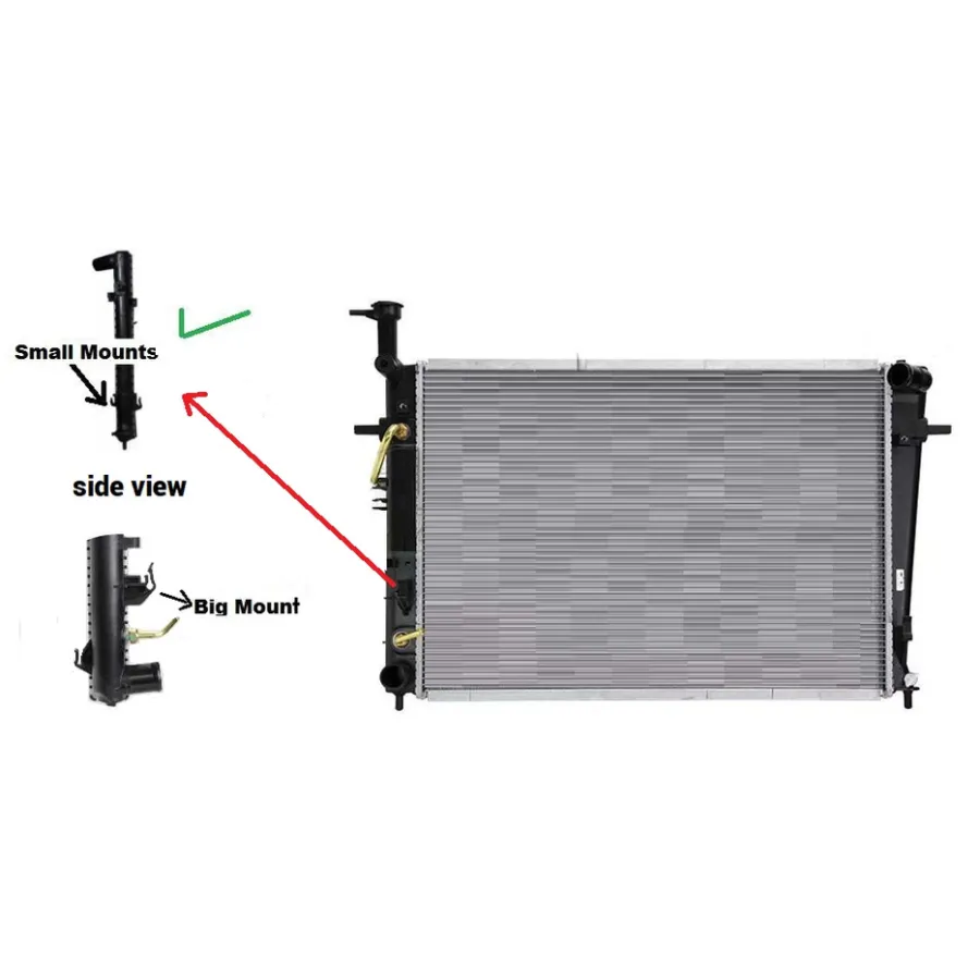Kia Sportage KM KM2 Radiator (4/2005 to 5/2010), Part 61918