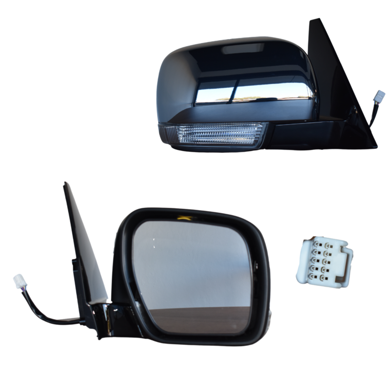 Mitsubishi Pajero NS NT NW NX Right Front Door Mirror (7/2006 to 9/2011), Part 60571