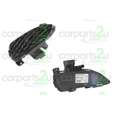 Left Front Bar Grille for Mazda 3 BK Sedan (9/2003 to 6/2006)