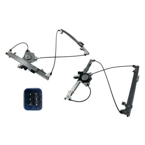 Mazda BT-50 Up UR Right Front Window Regulator, Electric with Motor (10/2011 to 8/2015), Part 62723