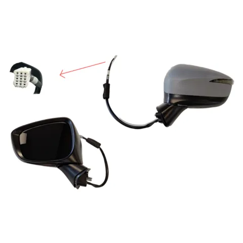 Mazda CX-3 DK DKII Left Front Door Mirror (3/2015 onwards), Part 60619