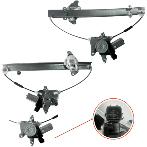 Nissan Navara NP300 Left Front Window Regulator, Electric with Motor (4/2015 to 1/2021)