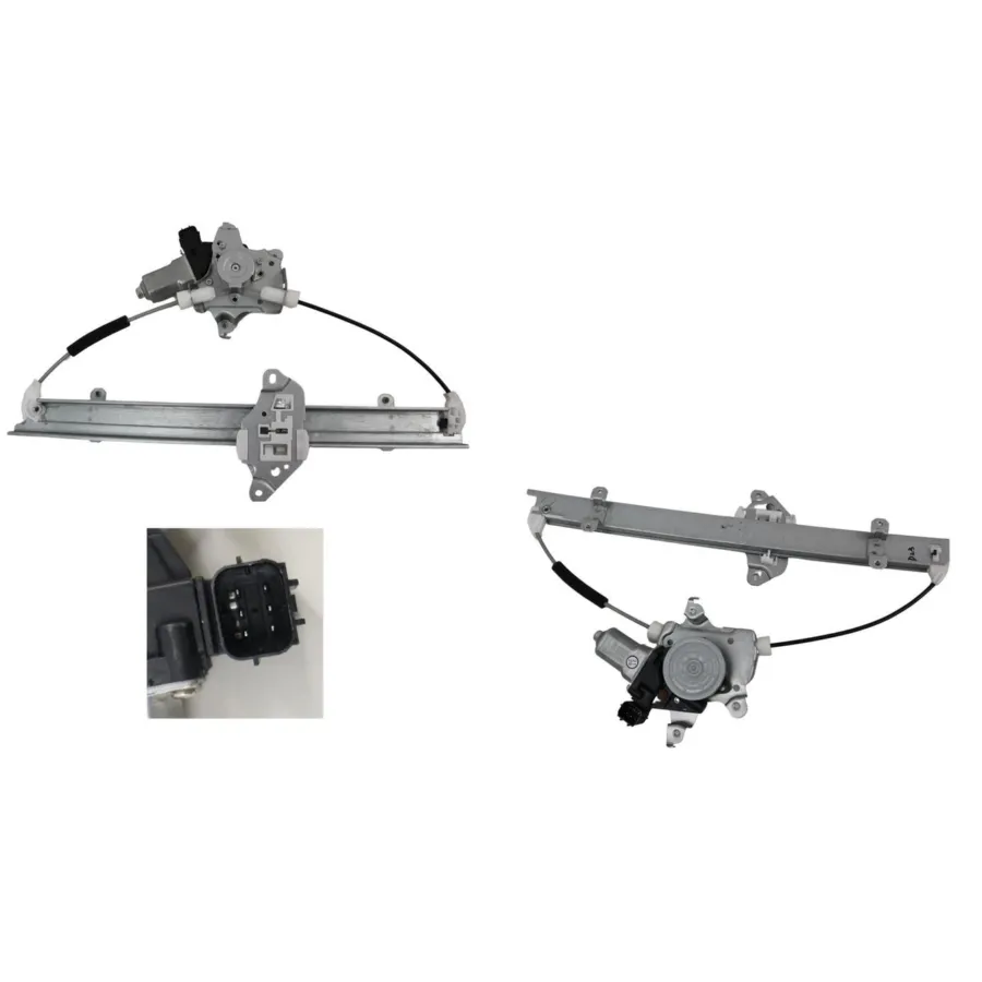 Nissan Navara NP300 Right Front Window Regulator, Electric with Motor (4/2015 to 1/2021)