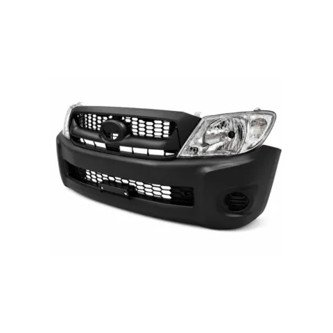 Toyota Hilux N70 Front Bumper Facelift Kit with Headlights (2008 to 2011 N70 Shape) (2005 to 2008)