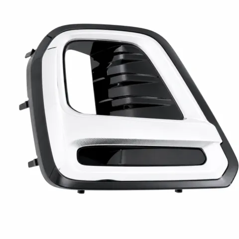 Subaru Forester Wagon S5 2.5IS Left Fog Light Cover, Black/Chrome Suit Rectangle Fog (7/2018 to 7/2021)