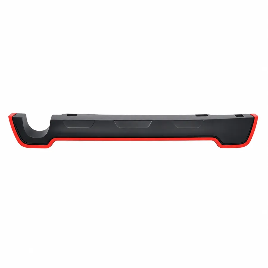 Subaru Forester Wagon S5 Rear Bar Insert, Lower Black and Red (7/2018 to 7/2021)