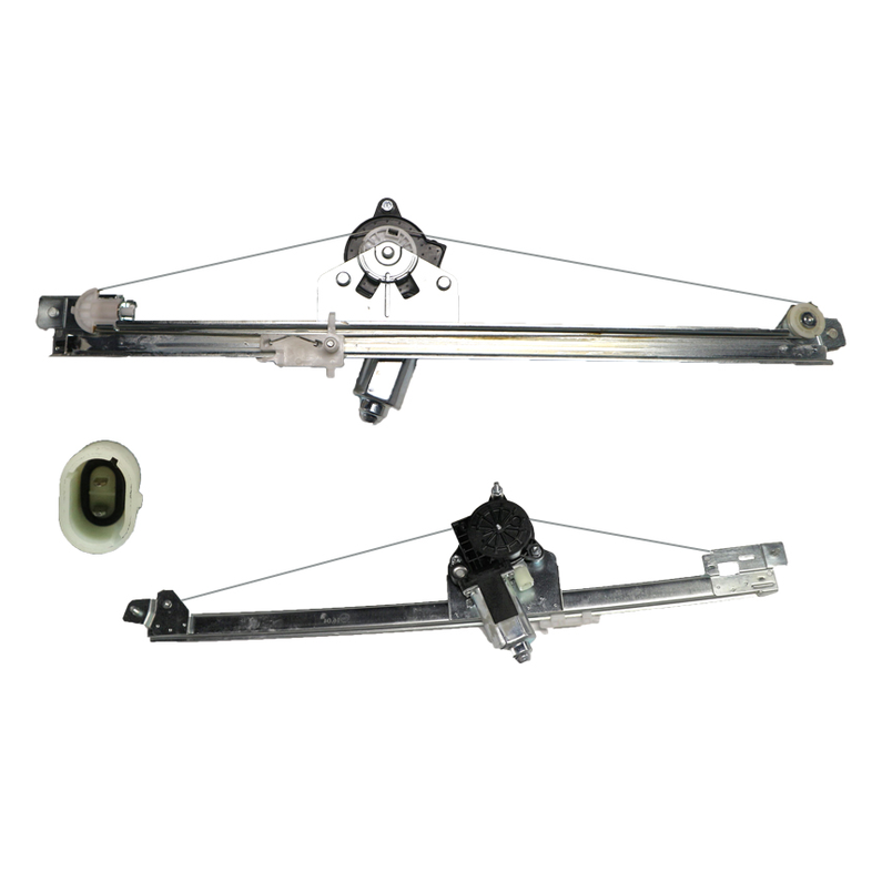 Renault Trafic X83 Left Front Window Regulator, Electric with Motor (4/2004 to 12/2014)