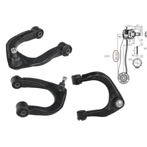 Ford Everest UA Right Front Upper Control Arm (10/2015 to 9/2018), Part 60731