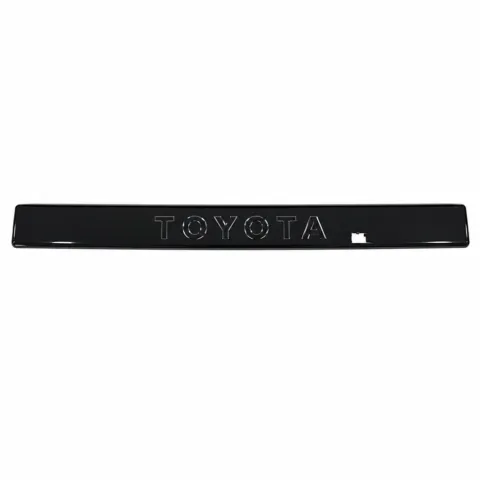 Toyota Prado Wagon 250 Tail Gate Garnish, Black Toyota Logo (1/2024 onwards)