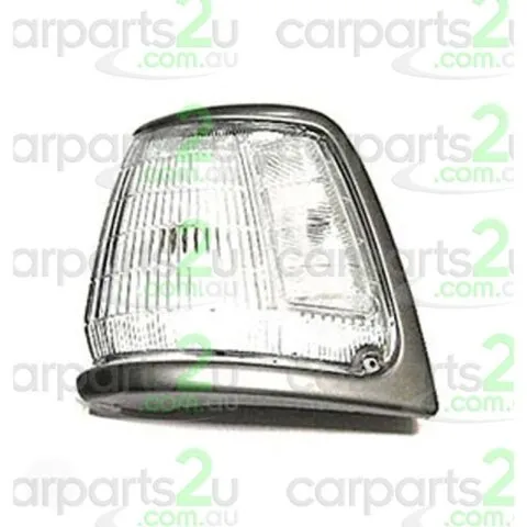 Left Front Corner Light for Toyota Hilux 2WD Utility, Grey Trim with Clear Hump (8/1991 to 8/1997)