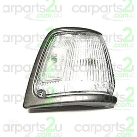 Right Front Corner Light for Toyota Hilux 2WD Utility, Grey Trim with Clear Hump (8/1991 to 8/1997)