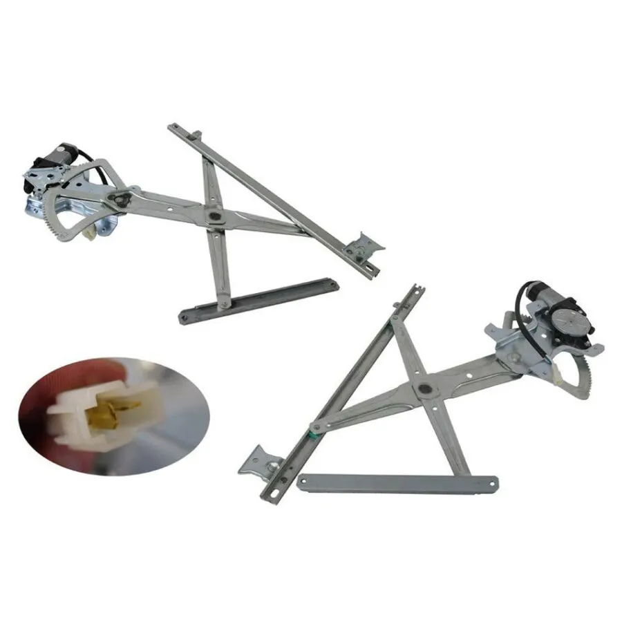 Toyota HiAce TRH KDH Van Left Front Window Regulator, Electric with Motor (1/2005 to 12/2013)