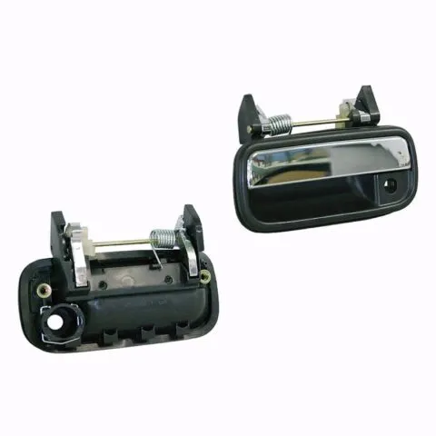 Toyota Hilux Left Front Door Handle, Chrome/Black (10/1988 to 8/1997)