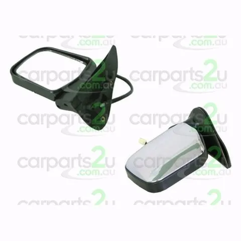 Left Front Door Mirror for Toyota Hilux, Chrome/Black Electric (8/1997 to 2/2005)
