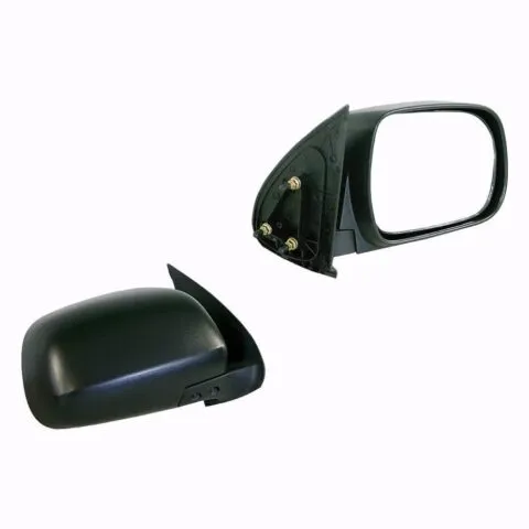 Toyota Hilux Right Front Door Mirror, Black Manual (2/2005 to 4/2015)