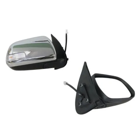 Toyota Hilux Right Front Door Mirror, Chrome Electric with Indicator (7/2011 to 4/2015)