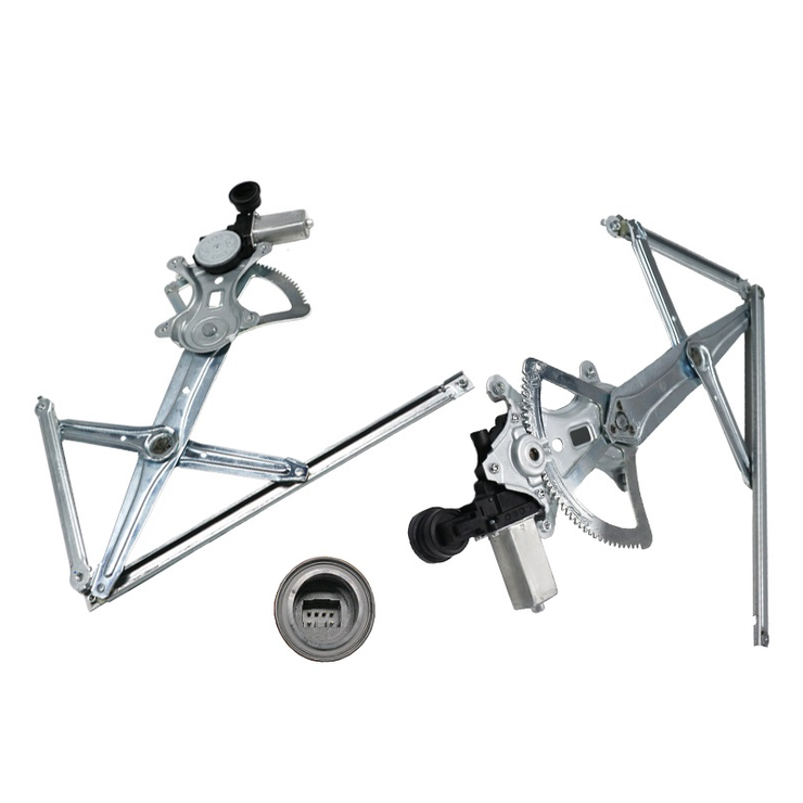 Toyota Hilux Right Front Window Regulator, Electric with Motor (2/2005 to 6/2015), Part 62704