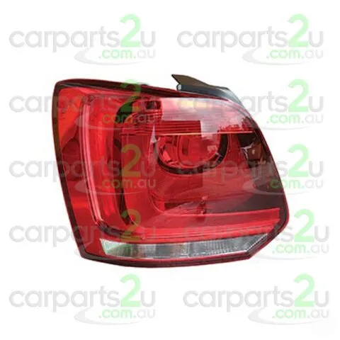 Left Tail Light for Volkswagen Polo 6R (5/2010 to 7/2014)