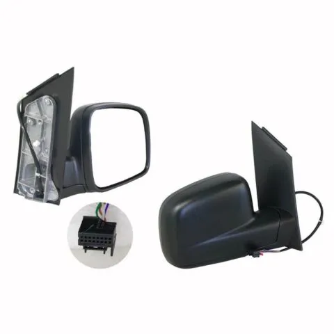 Volkswagen Caddy Van Right Front Door Mirror (2/2005 to 8/2010)