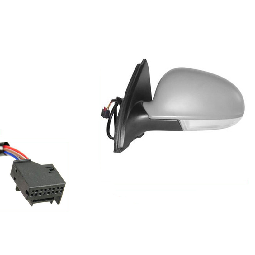 Volkswagen Golf 6th Left Front Door Mirror (2/2009 to 3/2013), Part 60447