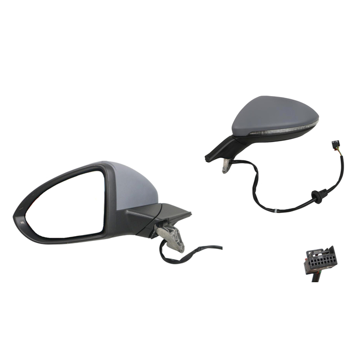 Volkswagen Golf 7th Left Front Door Mirror (4/2013 to 7/2017), Part 60612