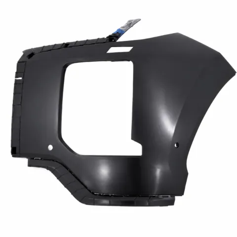 Hyundai Palisade Wagon LX2 Left Front Bar End, Front Dark Grey 2 Sensor Holes (7/2022 to 9/2025)