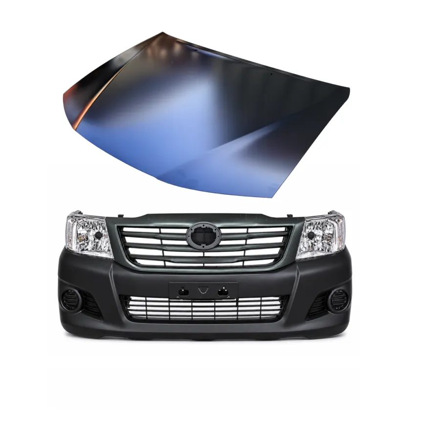 Toyota Hilux N70 2/2005 to 4/2015 Front End Facelift Kit, with Petrol Bonnet