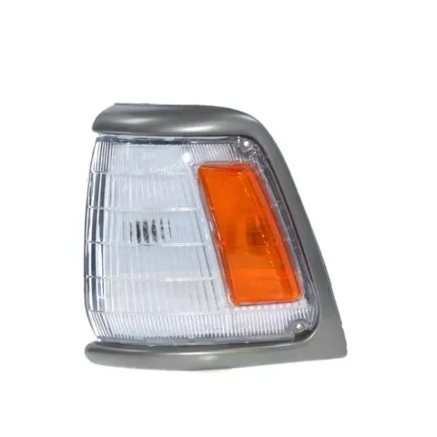 Toyota Hilux 2WD Utility Left Front Corner Light, Grey Trim with Amber Hump (10/1988 to 8/1991)